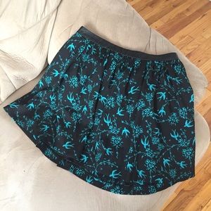 NWT Eric and Lani Floral Flowy Skirt